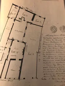 Bouwplan van De Warande, 1841