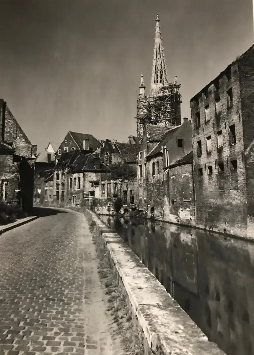 Historisch beeld van de buurt rond De Warande in Leuven (1 van 23)