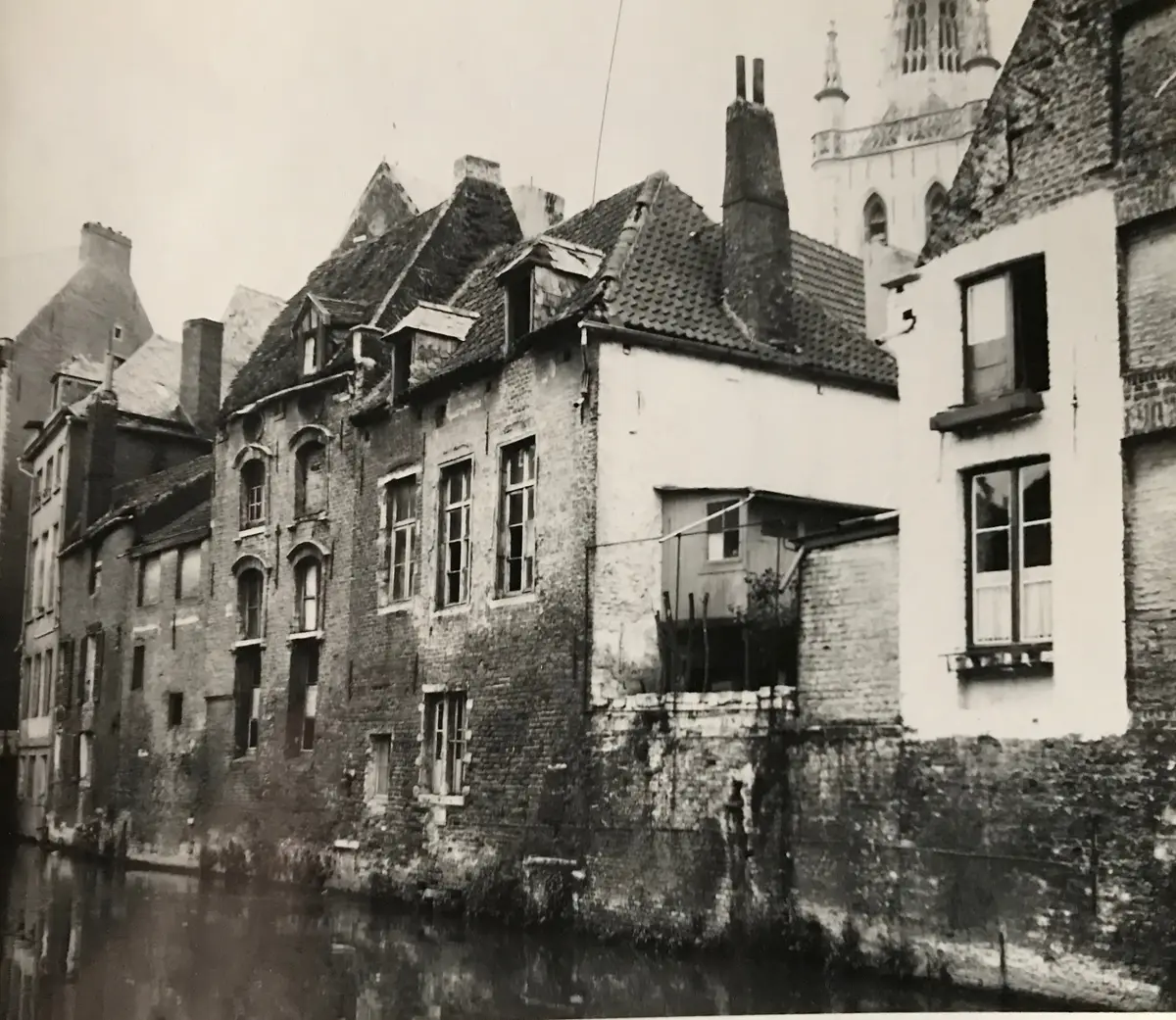 Historisch beeld van de buurt rond De Warande in Leuven (7 van 23)