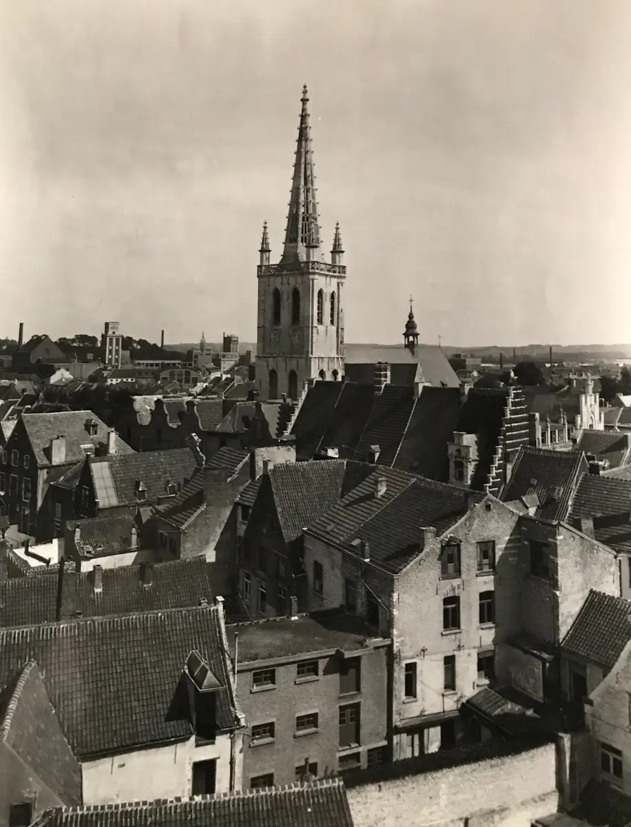 Historisch beeld van de buurt rond De Warande in Leuven (11 van 23)