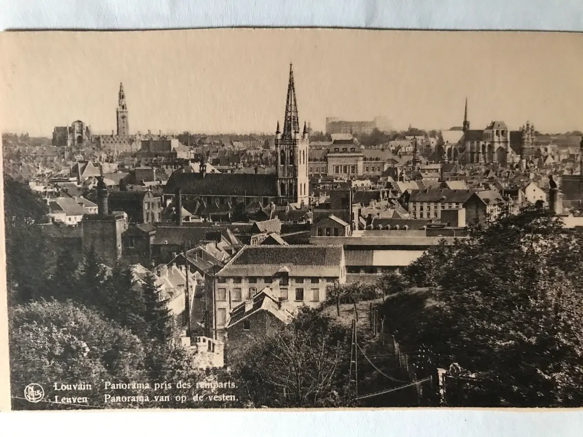 Historisch beeld van de buurt rond De Warande in Leuven (19 van 23)